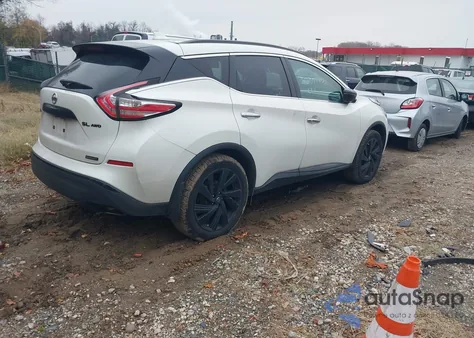 2018 Nissan Murano Sl z USA, uszkodzony, nr VIN 5N1AZ2MH4JN135892